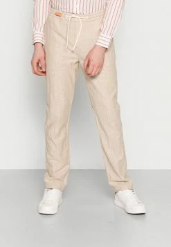 Scotch & Soda WARREN BLEND JOGGER - Pantalon Classique - Sand Melange