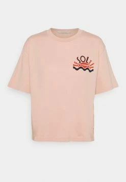 Scotch & Soda RELAXED FIT TEE WITH GRAPHIC - T-shirt Imprimé - Dusty Rose