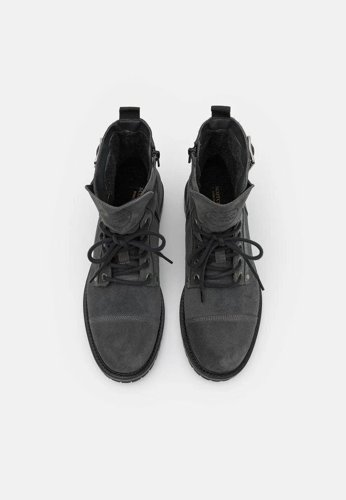Scotch & Soda TRAKTOR - Bottines à Lacets - Dark Grey 4 Scotch & Soda TRAKTOR - Bottines à Lacets - Dark Grey – Image 4