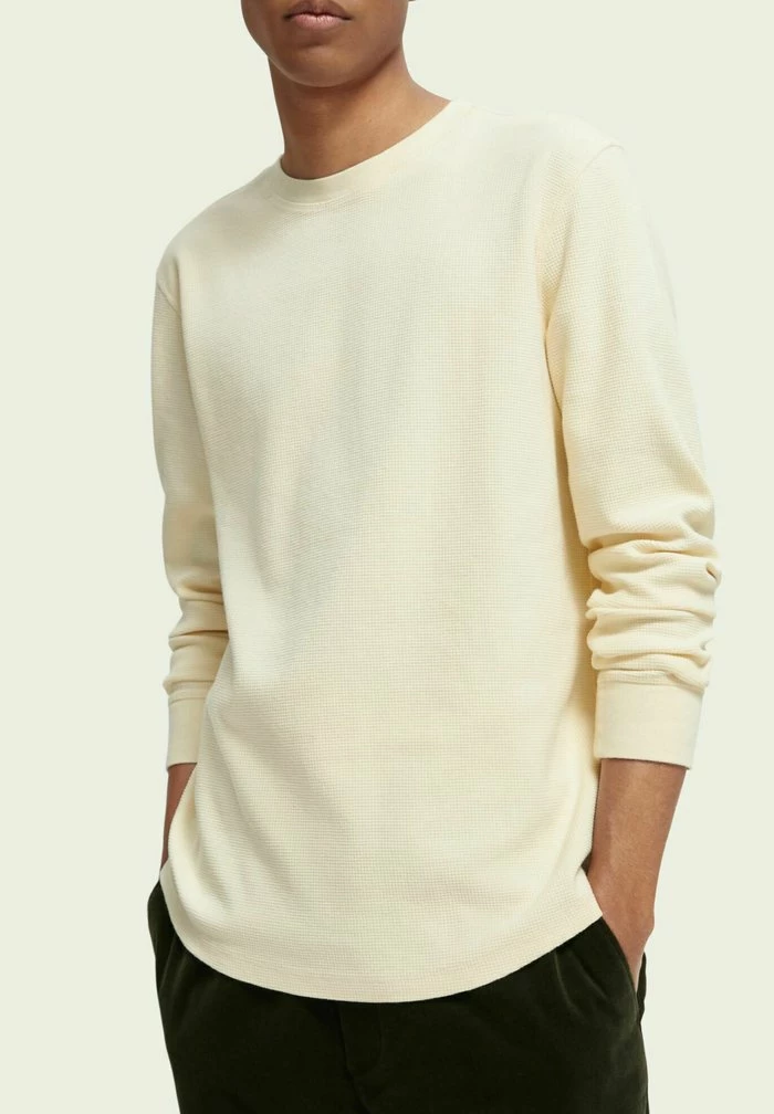 Scotch & Soda LONG SLEEVE - T-shirt à Manches Longues - Peach Cream 5 Scotch & Soda LONG SLEEVE - T-shirt à Manches Longues - Peach Cream – Image 5