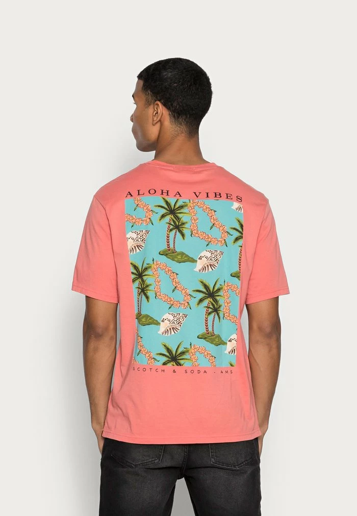 Scotch & Soda GRAPHIC CREWNECK - T-shirt Imprimé - Vulcano 3 Scotch & Soda GRAPHIC CREWNECK - T-shirt Imprimé - Vulcano – Image 3