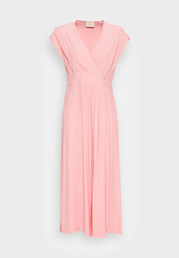 Scotch & Soda SLEEVELESS WRAP DRESS - Robe De Jour - Watermelon 4 Scotch & Soda SLEEVELESS WRAP DRESS - Robe De Jour - Watermelon – Image 4