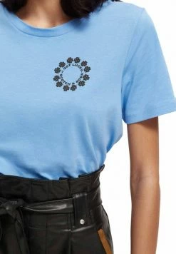 Scotch & Soda SHORT SLEEVED - T-shirt Imprimé - Quilt Blue 9 Scotch & Soda SHORT SLEEVED - T-shirt Imprimé - Quilt Blue -Scotch & Soda Soldes d9dee2881ba04cf0bb6a11738b81d647