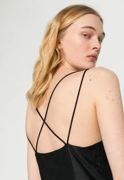 Scotch & Soda SUMMER FITTED WITH STRAPS - Robe De Jour - Black -Scotch & Soda Soldes d9e7fc4ce04043099da16ad2b9580478