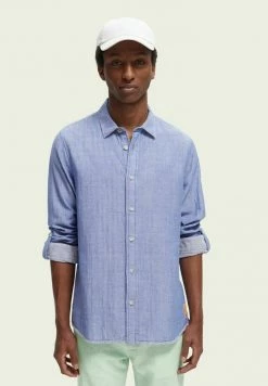 Scotch & Soda REGULAR-FIT BONDED - Chemise - Blue Melange