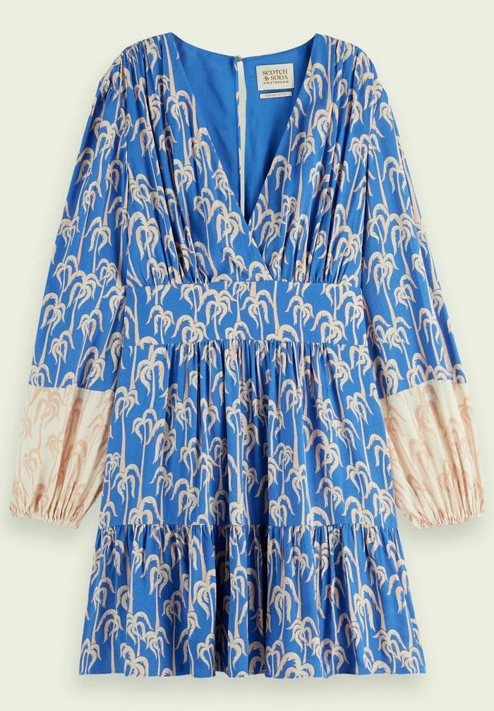 Scotch & Soda Robe De Jour - Blue 7 Scotch & Soda Robe De Jour - Blue – Image 7