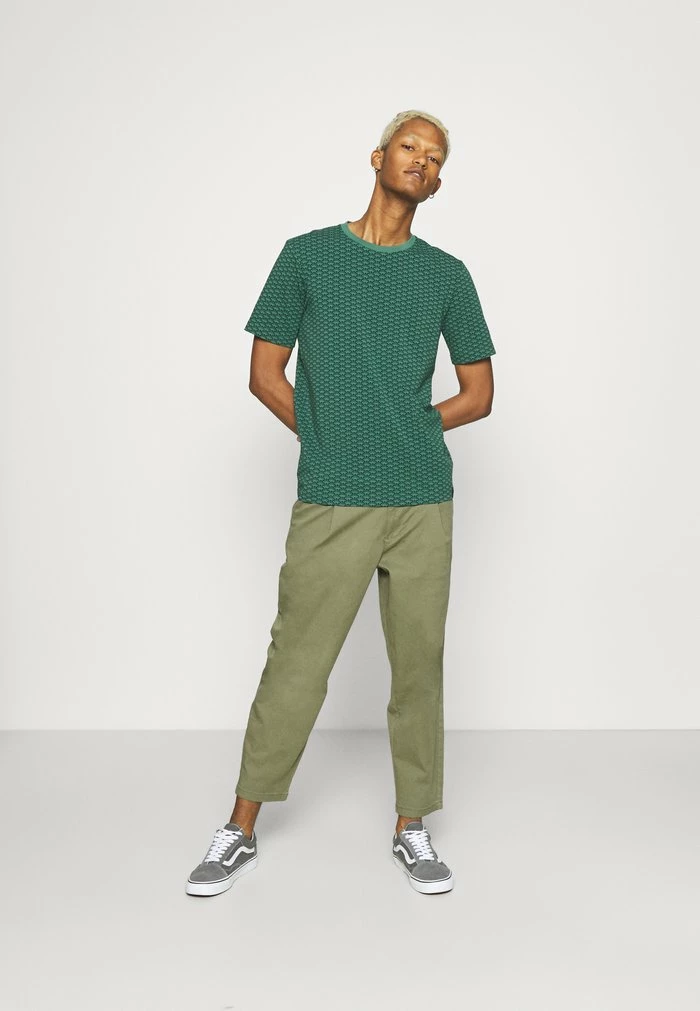 Scotch & Soda CLASSIC CREWNECK TEE - T-shirt Imprimé - Dark Green 2 Scotch & Soda CLASSIC CREWNECK TEE - T-shirt Imprimé - Dark Green – Image 2