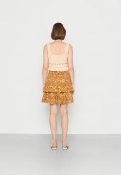 Scotch & Soda SMOCKED HIGH-RISE - Jupe Plissée - Combo -Scotch & Soda Soldes db99532eb1f843fb9971d28de814e1e3