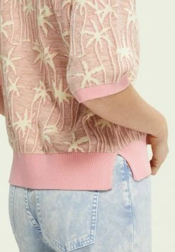 Scotch & Soda Polo - Pink -Scotch & Soda Soldes dc07b8c293a04d958108e89ec949a86b