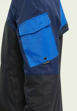 Scotch & Soda Veste Imperméable - Blue -Scotch & Soda Soldes dc18a1e1916f41f8822e8bacf5dd2de3