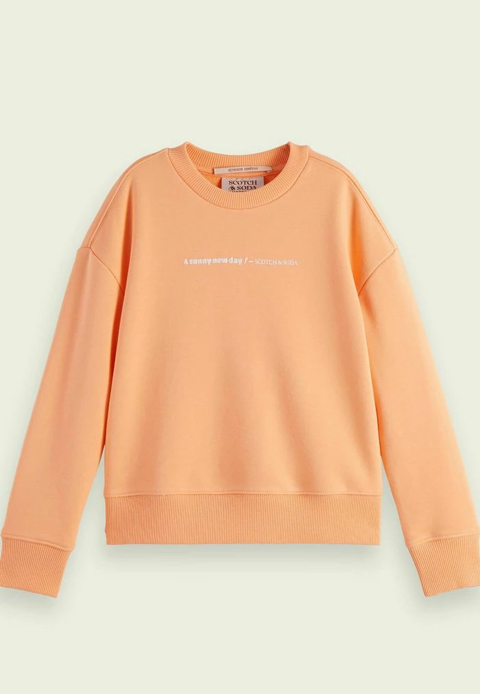 Scotch & Soda LOOSE-FIT GRAPHIC - Sweatshirt - Peach 1 Scotch & Soda LOOSE-FIT GRAPHIC - Sweatshirt - Peach