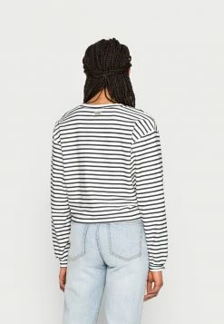 Scotch & Soda STRIPED CROPPED - Sweatshirt - Combo -Scotch & Soda Soldes dd241ad797a84284b48f2fbdcda1a92f