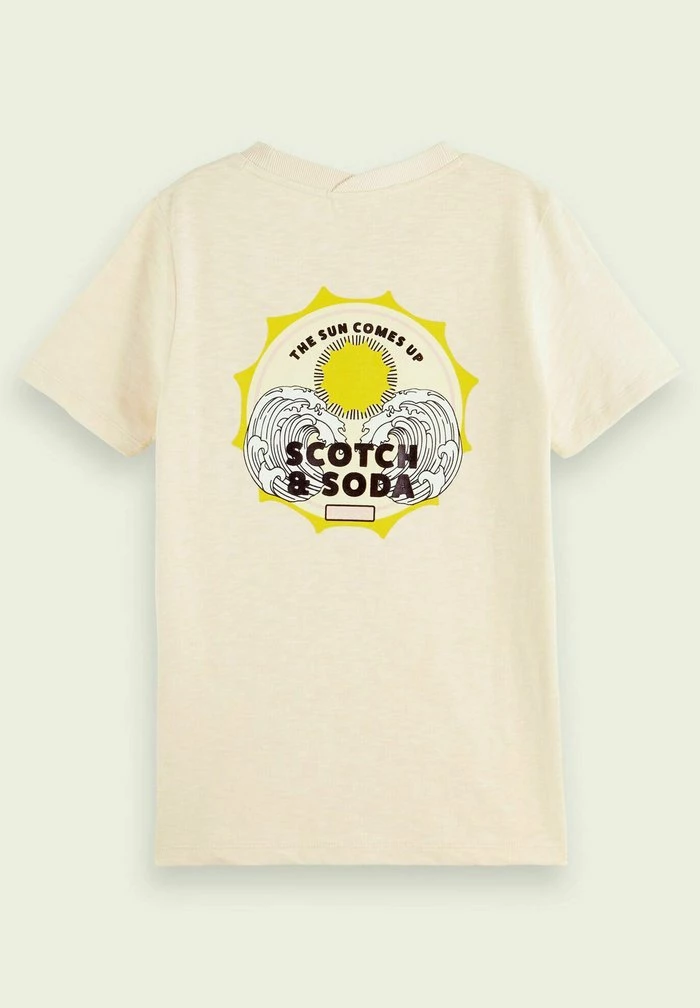 Scotch & Soda REGULAR FIT - T-shirt Imprimé - Peach 7 Scotch & Soda REGULAR FIT - T-shirt Imprimé - Peach – Image 7