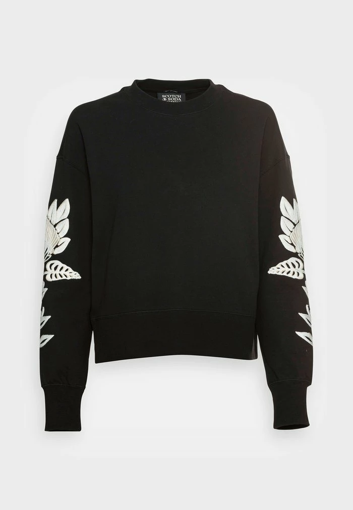 Scotch & Soda Sweatshirt - Black 4 Scotch & Soda Sweatshirt - Black – Image 4