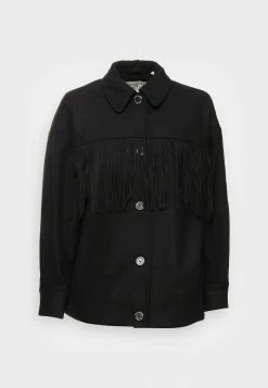 Scotch & Soda FRINGED OVERSIZED BLEND JACKET - Blouson Bomber - Black 8 Scotch & Soda FRINGED OVERSIZED BLEND JACKET - Blouson Bomber - Black -Scotch & Soda Soldes decfc826ca6e4f46b9ed52383113a1e6