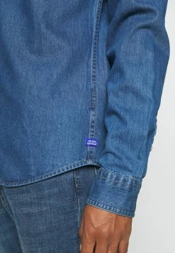 Scotch & Soda Chemise - Washed Indigo -Scotch & Soda Soldes df38809bc3ed4fd392786ddac8d9fc69