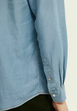 Scotch & Soda Chemise - Blue 9 Scotch & Soda Chemise - Blue -Scotch & Soda Soldes df7c8c79a4154aebb609bae6d71d1f8d