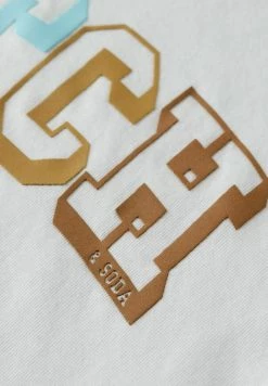 Scotch & Soda T-shirt Imprimé - White 5 Scotch & Soda T-shirt Imprimé - White -Scotch & Soda Soldes dff81e1d9f3c4923823316428d85f3e7