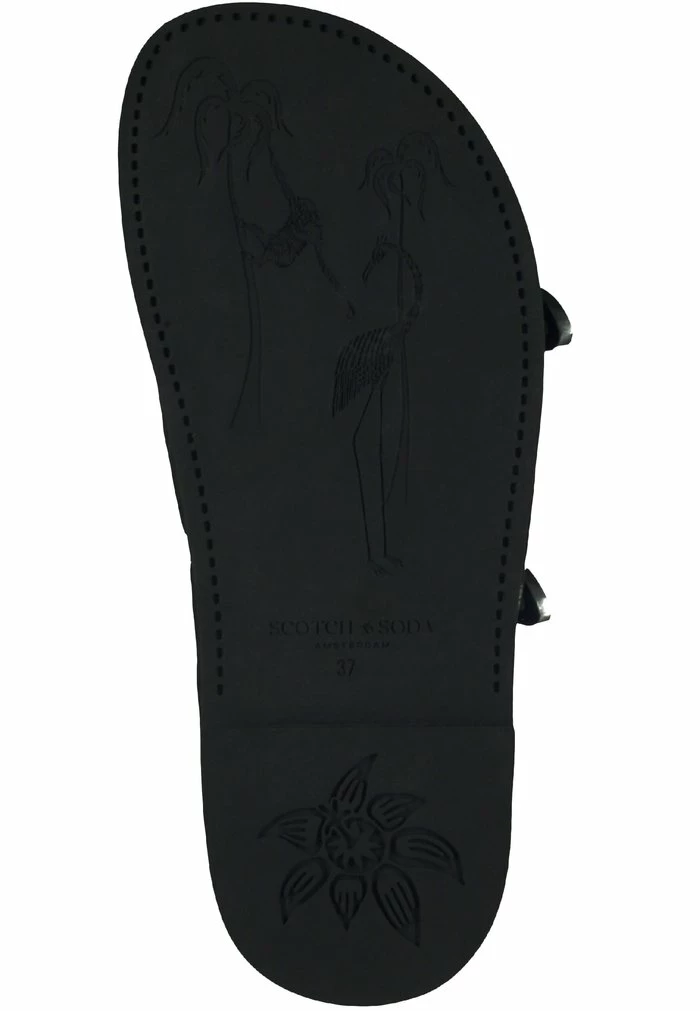 Scotch & Soda ANNI - Sandales De Randonnée - Blk Croco Optics 5 Scotch & Soda ANNI - Sandales De Randonnée - Blk Croco Optics – Image 5