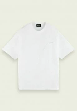 Scotch & Soda RELAXED - T-shirt Imprimé - White -Scotch & Soda Soldes e0f1b0c2798340e28f25fcd073e2087a