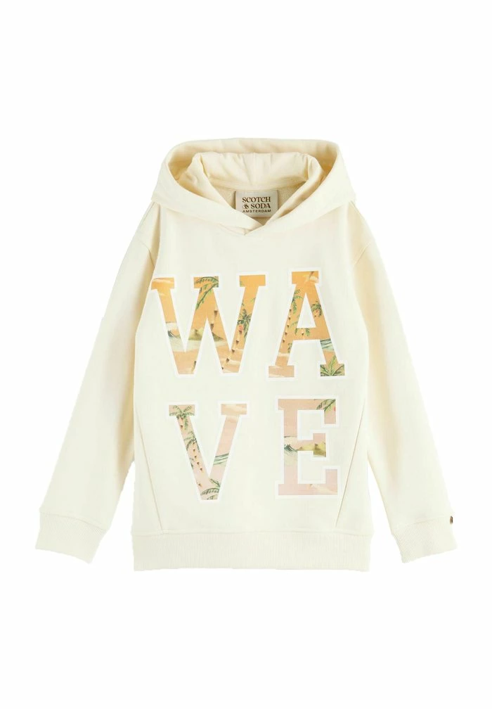 Scotch & Soda OVERSIZED - Sweat à Capuche - Ecru 6 Scotch & Soda OVERSIZED - Sweat à Capuche - Ecru – Image 6