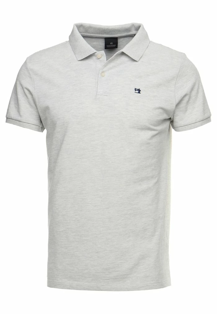 Scotch & Soda CLASSIC CLEAN - Polo - Light Grey Melange 5 Scotch & Soda CLASSIC CLEAN - Polo - Light Grey Melange – Image 5