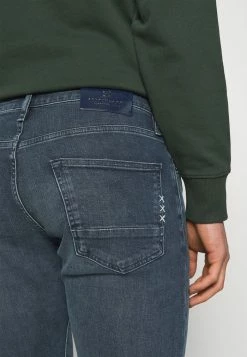 Scotch & Soda HIDE AND SEEK - Jean Slim - Dark Blue Denim -Scotch & Soda Soldes e1a93c039a4c44a3996556ec1cfc490e