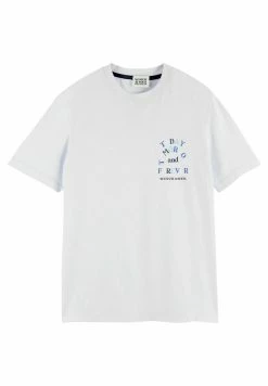 Scotch & Soda REGULAR FIT ARTWORK - T-shirt Imprimé - Dream Blue -Scotch & Soda Soldes e1bb0550a70c42acbc480b280978d9f1