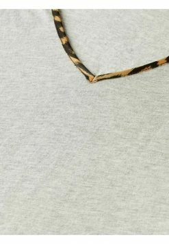 Scotch & Soda T-shirt Basique - Grey Melange -Scotch & Soda Soldes e213b23554a449f98b0d5e87fc99ff21