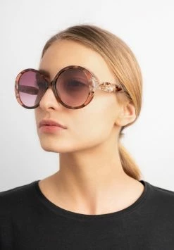 Scotch & Soda Lunettes De Soleil - Braun Rose
