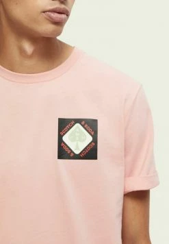 Scotch & Soda GRAPHIC - T-shirt Imprimé - Cadillac Pink -Scotch & Soda Soldes e2734790f6124077aa7c52661c7eedfe