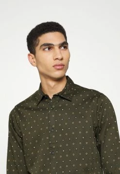 Scotch & Soda PRINTED - Chemise - Dark Green -Scotch & Soda Soldes e29ece5b757a471181bef97fd5b4ae26