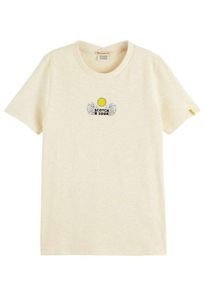 Scotch & Soda REGULAR FIT - T-shirt Imprimé - Peach 6 Scotch & Soda REGULAR FIT - T-shirt Imprimé - Peach – Image 6