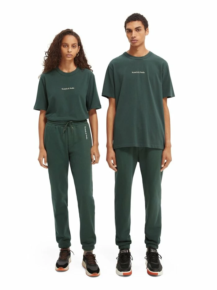 Scotch & Soda UNISEX GRAPHIC LOGO - T-shirt Basique - Dark Green 2 Scotch & Soda UNISEX GRAPHIC LOGO - T-shirt Basique - Dark Green – Image 2