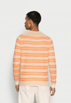 Scotch & Soda STRUCTURED BLEND CREWNECK - Pullover - Orange 7 Scotch & Soda STRUCTURED BLEND CREWNECK - Pullover - Orange -Scotch & Soda Soldes e33c41e1dd1d4e42a0f8cd1ca165cee4