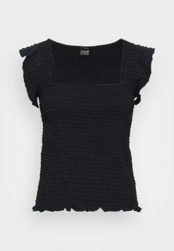 Scotch & Soda SEERSUCKER CHECK SMOCKED TOP - Blouse - Combo -Scotch & Soda Soldes e352cccc97144af591c49d29c16f6edd