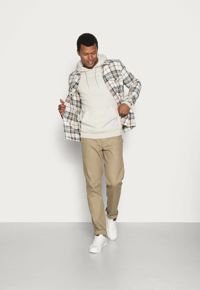 Scotch & Soda UNISEX RELAXED FIT FELPA HOODIE - Sweat à Capuche - Grey Melange 2 Scotch & Soda UNISEX RELAXED FIT FELPA HOODIE - Sweat à Capuche - Grey Melange – Image 2