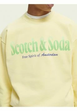 Scotch & Soda Sweatshirt - Yellow 10 Scotch & Soda Sweatshirt - Yellow -Scotch & Soda Soldes e37e64df0136455f8e3e07a98019572f