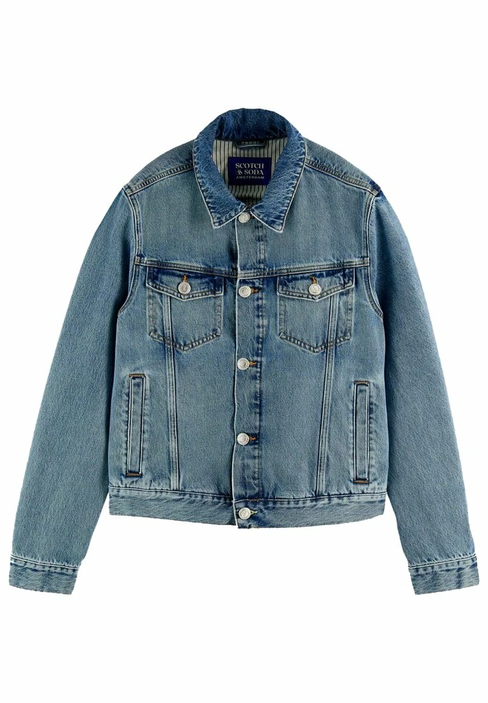 Scotch & Soda Veste En Jean - Blue 6 Scotch & Soda Veste En Jean - Blue – Image 6