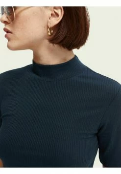 Scotch & Soda SLIM FIT - T-shirt Basique - Night -Scotch & Soda Soldes e38e2872d55349ac9062e75c0b6744b3