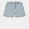 Scotch & Soda BLAUW BOYFRIEND - Short En Jean - Washed Indigo