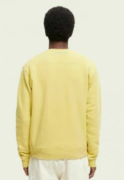 Scotch & Soda REGULAR-FIT - Sweatshirt - Yellow Light Melange -Scotch & Soda Soldes e4f07e8cc3794de4a8dae4ab4659de5e