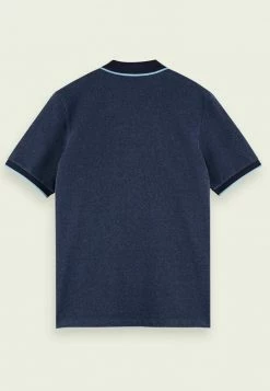 Scotch & Soda Polo - Blue -Scotch & Soda Soldes e502aa07e2594908a59adb01ca93430f