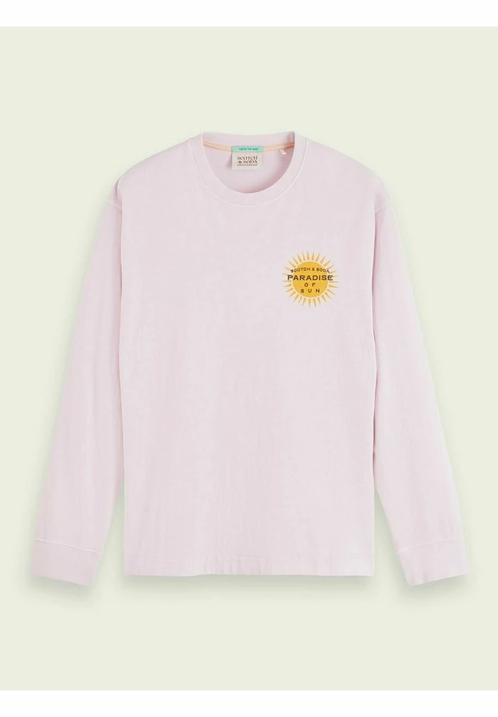 Scotch & Soda LONG SLEEVED - T-shirt à Manches Longues - Pink Icon 6 Scotch & Soda LONG SLEEVED - T-shirt à Manches Longues - Pink Icon – Image 6