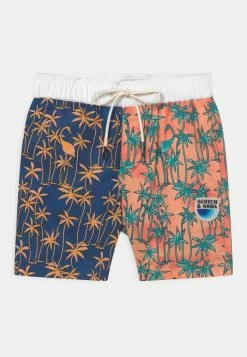 Scotch & Soda LONG LENGTH ALL OVER PRINTED BOARD - Short De Bain - Blue