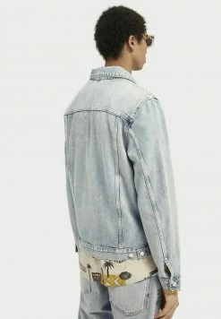 Scotch & Soda Veste En Jean - Blue -Scotch & Soda Soldes e62396ad7b0f4d72b0cda6cb353e38dc