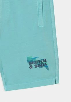 Scotch & Soda GARMENT DYED DETAIL ORGANIC - Short - Seafoam -Scotch & Soda Soldes e66fe20fb83d4a27a5dc5eae580a0bcc