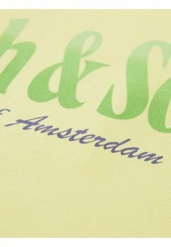 Scotch & Soda COLOURFUL ARTWORK HOODED - Sweatshirt - Yellow -Scotch & Soda Soldes e6ae2a04bf34415489895afcd054b5c7