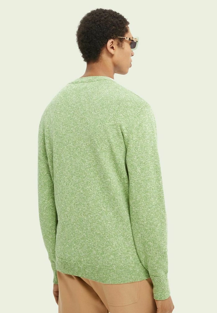Scotch & Soda Pullover - Landscape Green Melange 2 Scotch & Soda Pullover - Landscape Green Melange – Image 2