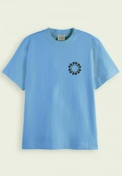 Scotch & Soda SHORT SLEEVED - T-shirt Imprimé - Quilt Blue 10 Scotch & Soda SHORT SLEEVED - T-shirt Imprimé - Quilt Blue -Scotch & Soda Soldes e709c7a401c947bc8df2d253c57ab640
